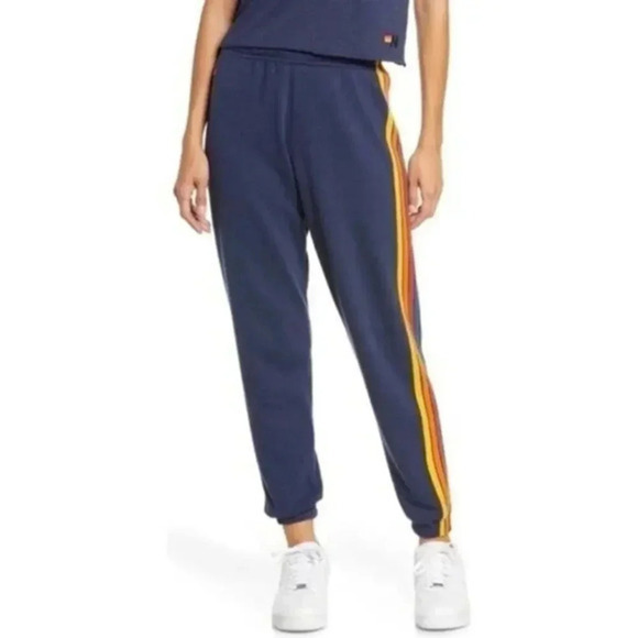 NEW AVIATOR NATION STRIPED PANTS SIZE XS B2078 - Picture 1 of 5